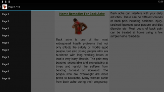 Cure Back Pain Home Remedy screenshot 2