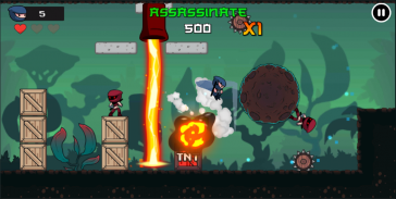 Sling Ninja - Physics Puzzle Games screenshot 3