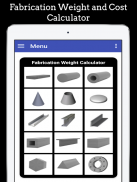 Fabrication Weight & Cost Calc screenshot 3