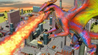 Wild Flying Dragon Attack Simulator screenshot 3