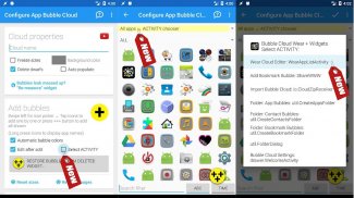 Bubble Cloud Widgets + Folders for phones/tablets screenshot 18