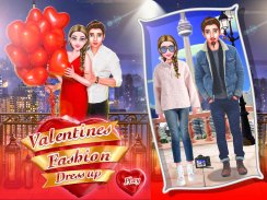 Valentine Day Fashion Games screenshot 7