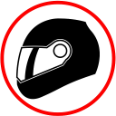 Motorcycle Helmet App Icon