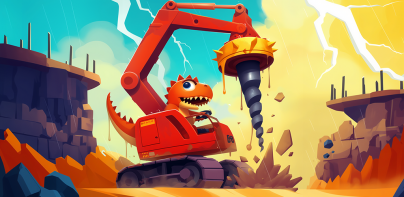 Dinosaur Digger Excavator Game