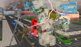 Tornado Robot:Futuristic Transformation Robot Wars screenshot 1