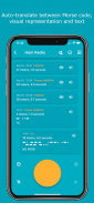 Morse Chat: Talk in Morse Code screenshot 2