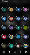 Theme Launcher - Spheres Black Icon Changer Free screenshot 5