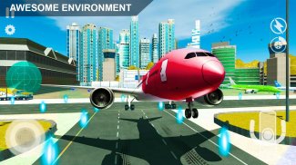 Airplane Flight Pilot Simulator - Flight Games screenshot 0