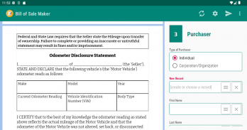 Bill of Sale Maker screenshot 16