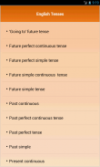 English Tenses Tables screenshot 0