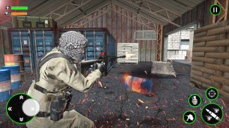 Pistola Disparo Huelga: Comando Juegos screenshot 3