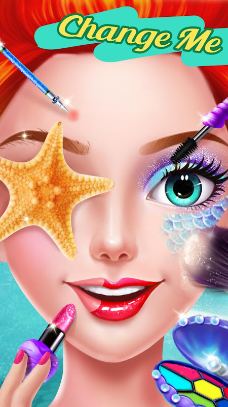 Download do APK de 🧜♀️💄 princesa Ariel Maquiagem : Sereia jogo spa para  Android