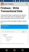 Learn Firebase screenshot 2