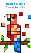 3D Pixel Art Coloring Book - Boyama oyunları screenshot 1