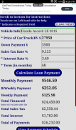 Car Truck Payment Calculator screenshot 10