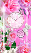 Leaves Analog Clock Live Wallpaper screenshot 4