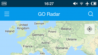 GO Radar خريطة screenshot 2