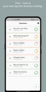 Pros-Cons - Decision Maker screenshot 1