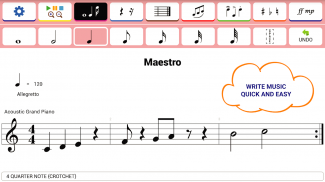 Maestro - Music Composer screenshot 4