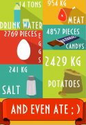 My life in numbers - test screenshot 5