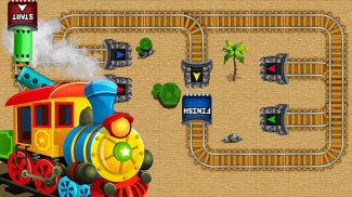 Train Track Maze Puzzle Game screenshot 1