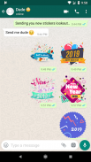 Happy New Year 2019 Stickers - WAStickerApps screenshot 6