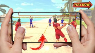 Volleyball 3D Offline Sim Game screenshot 0