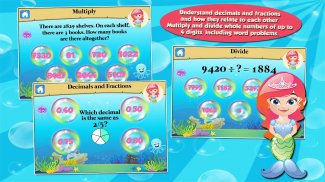 Mermaid Princess Grade 3 Games screenshot 1