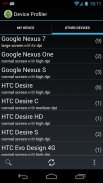 Device Profiler screenshot 4