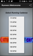 Runners Metronome - Improve your running fitness screenshot 1