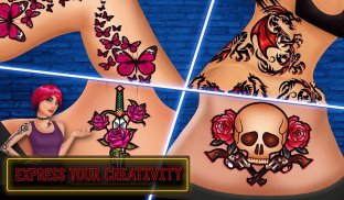 Artista fabricante de tatuagem: jogos de tatuagem screenshot 15