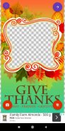 Thanksgiving Day:Greeting, Photo Frames,GIF,Quotes screenshot 5