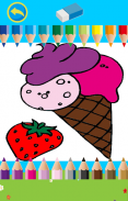 Coloring Book for kids : Food screenshot 3