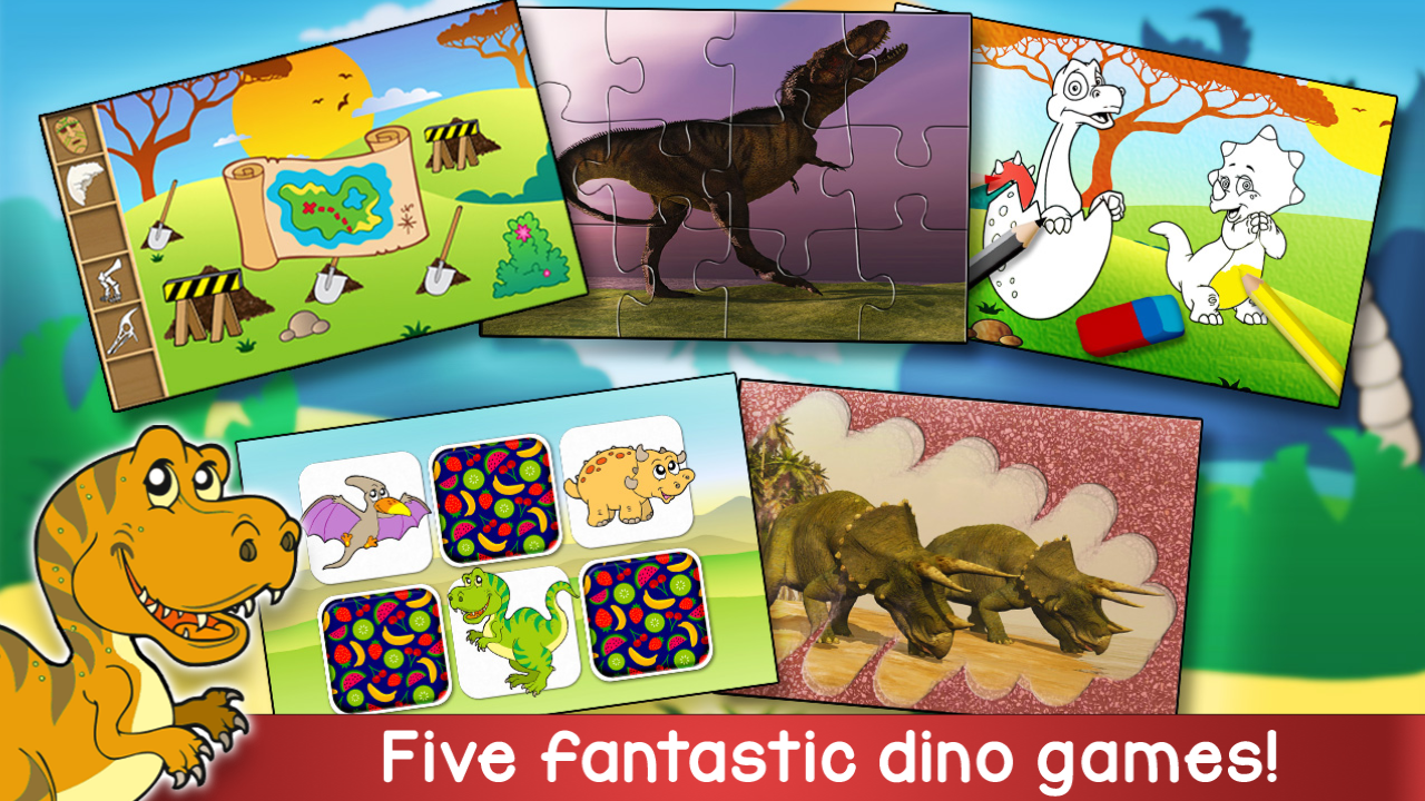 Página 4  Vetores e ilustrações de Jogo dinossauro para download