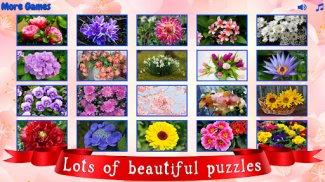 Big puzzles flowers screenshot 4