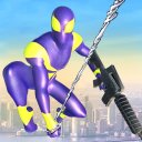 Flying Spider Hero: Superhero shooting games 2020