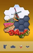 Hexágonos Hexa Jigsaw Puzzle™ screenshot 1