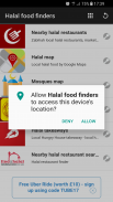 Halal restaurants finder screenshot 1