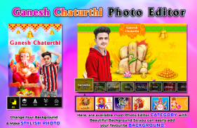 Ganesh Chaturthi Photo Editor screenshot 2