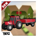 Tractor Parking 3D Icon