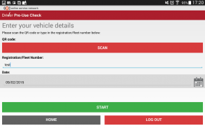 r2c Driver Pre-use Check screenshot 1