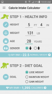 Diet Calories Start Calculator screenshot 15