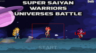 Super Saiyan Warriors - Universe Battle screenshot 1