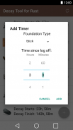 Decay Tool for Rust screenshot 2