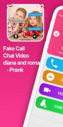 fake call live chat Diana and Roma screenshot 0