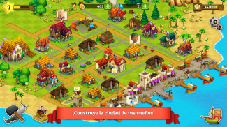 Town Village: Tu propia ciudad, Farm, Build, City screenshot 1