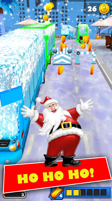 Xmas Santa Surfer Running Game APK for Android Download