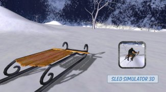 Sled Simulator 3D screenshot 0