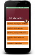 6th Class Maths Solutions - CBSE screenshot 0