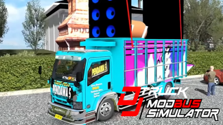 DJ Truck Mod Bus Simulator screenshot 2